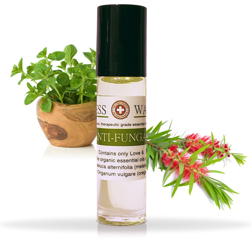 Anti-fungal Essential Oil Blend - First Aid for Fungus - Roller Bottle